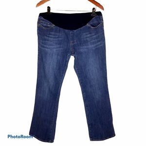 Liz Lange size 10 maternity jeans stretch